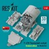 RESKIT RSU48-0591 P-47M Thunderbolt cockpit (Detailed edition) for MiniArt kit (3D Printed) (1/48)